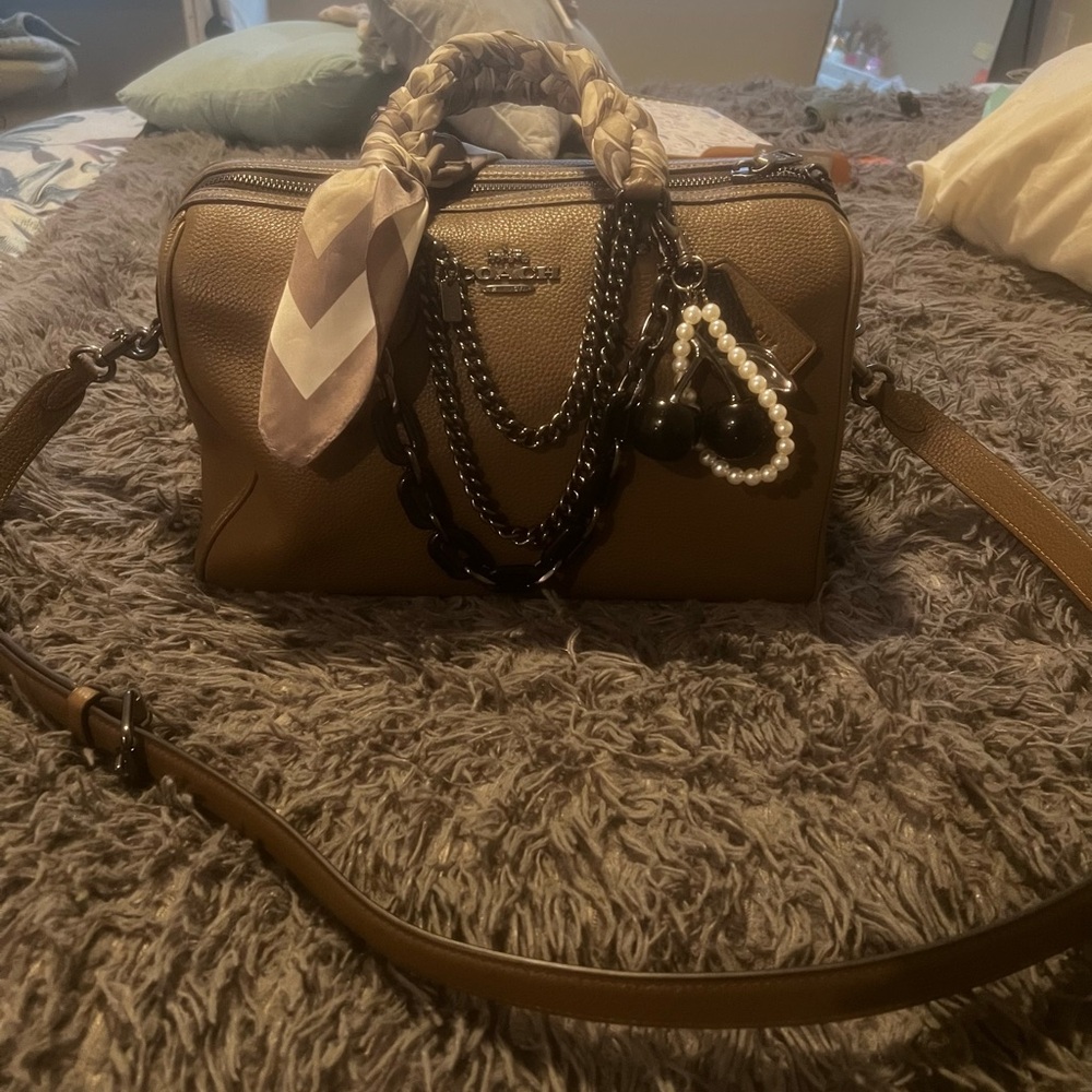 Coach Brown Leather Handbag
